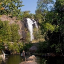 032_TZmN.7770V-Ntumbachushi-Falls-&-Man-Hiking-N-Zambia